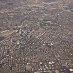 photo of An aerial view of Las Vegas