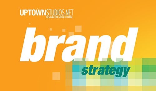 Brand Development Strategy On Orange Background From Uptown Studios