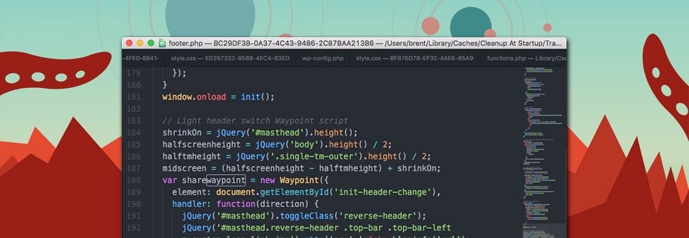 Atom Text Editor screen shot