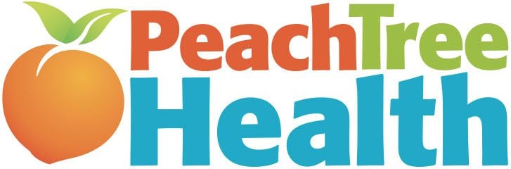 Peach Tree Health logo after we redesigned it