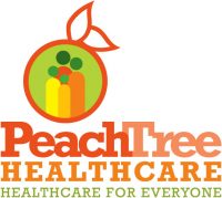Peach Tree Health logo before we redesigned it