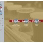 A screenshot of the Sacramento Beer Week website we built for the Sacramento Area Brewers Guild
