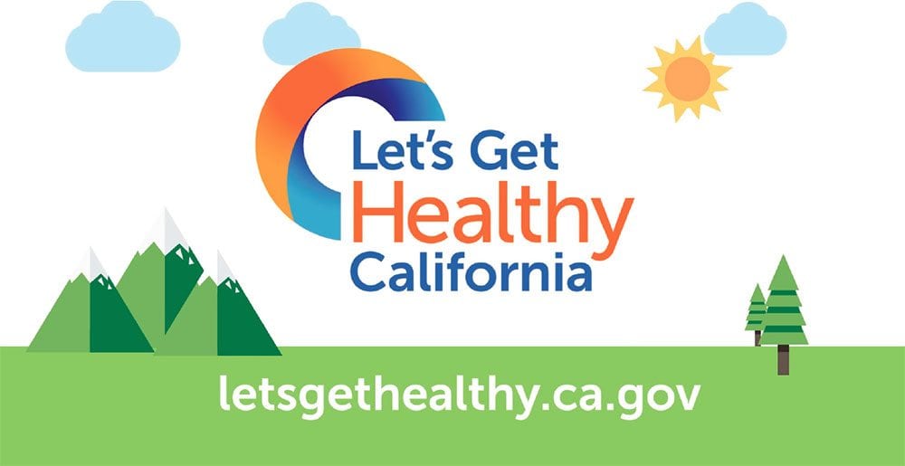 A screenshot of the Let's Get Healthy California video we did for them