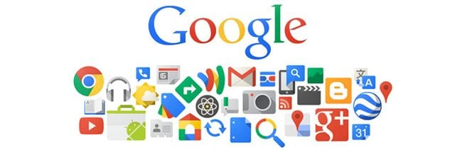 Google apps and icons