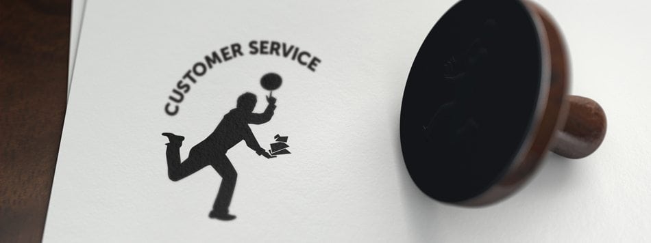 stamp of customer service