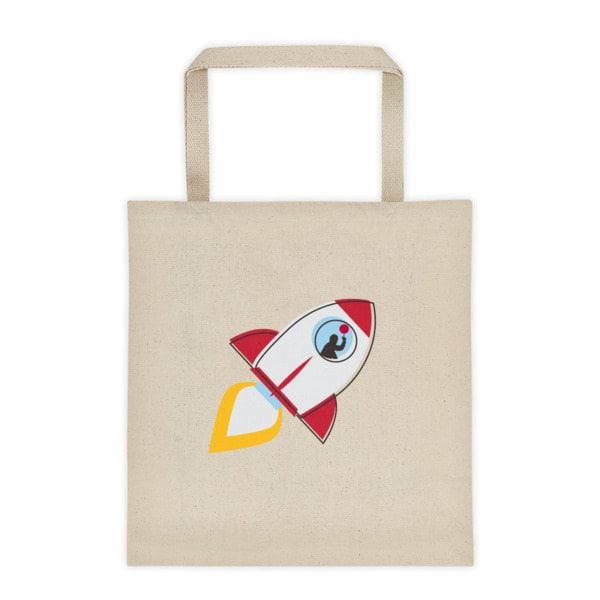 bag with rocket