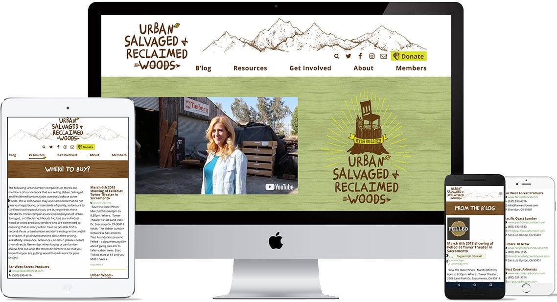 urban salvage web site graphics