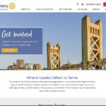 Sacramento Rotary Club website image