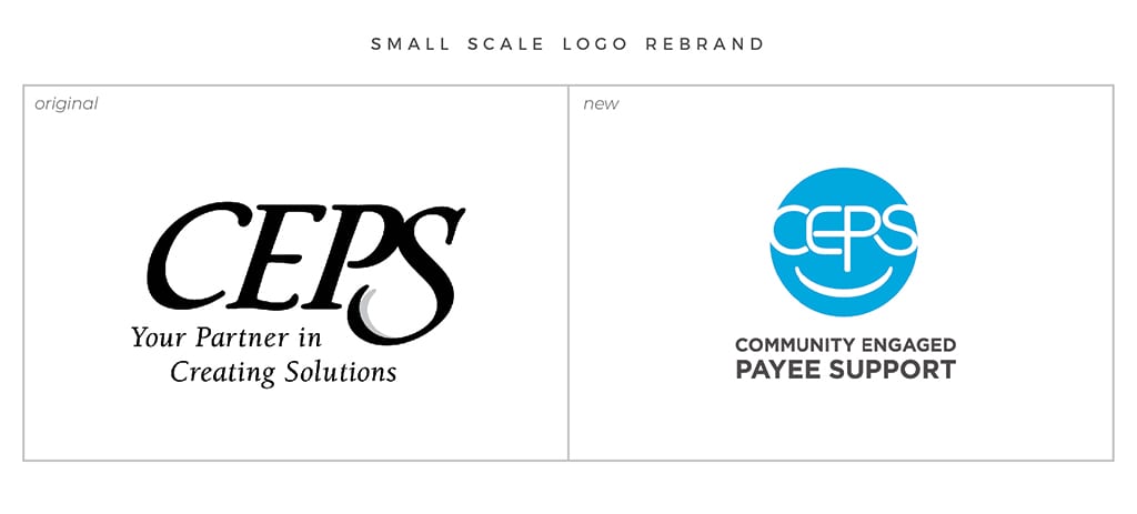Full-Service Branding Small Scale Logo Rebrand For CEPS
