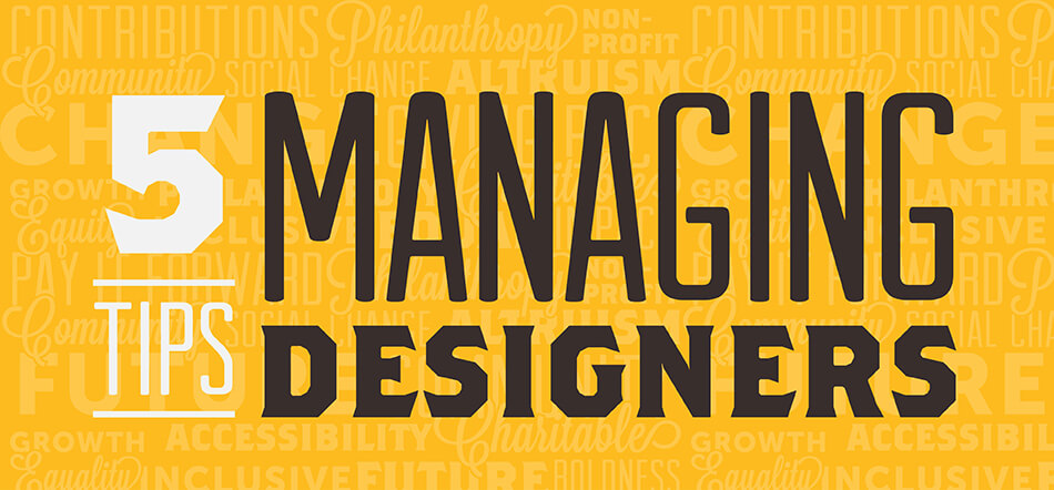 5 Tips For Managing A Design Team With Yellow Background