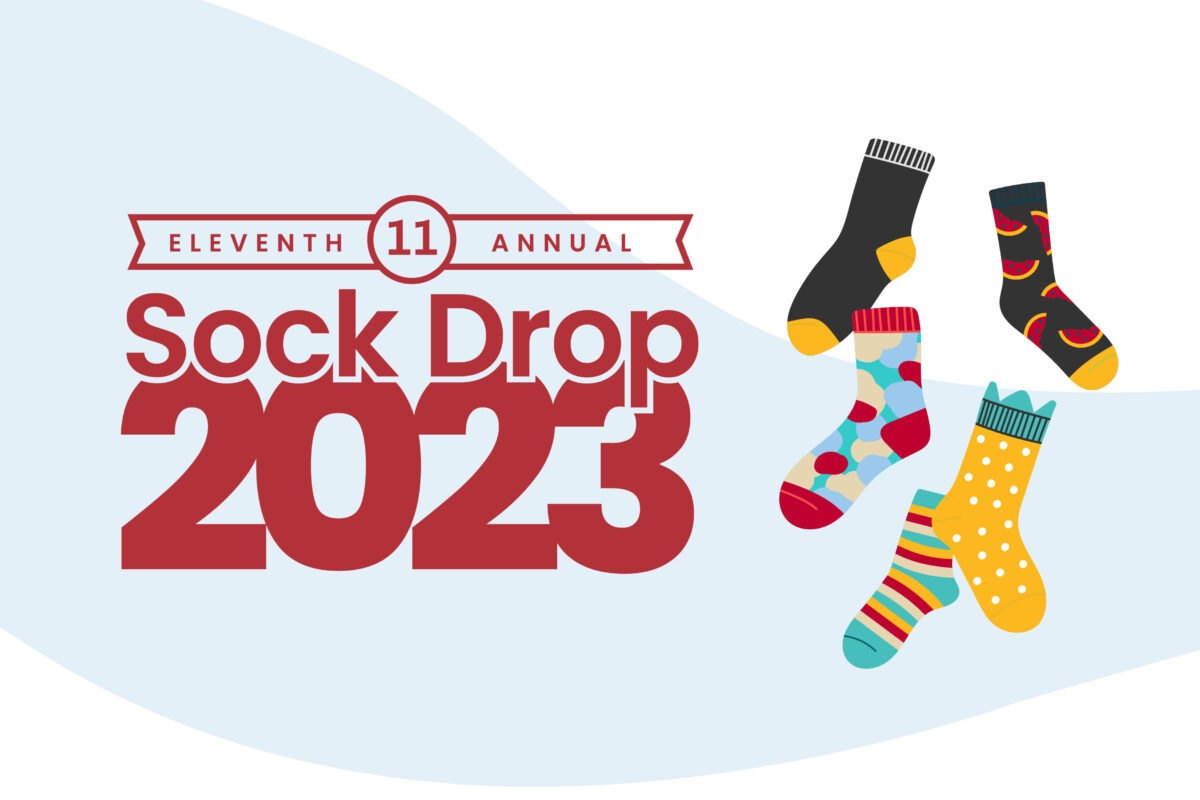 Sock Drop 2023 banner